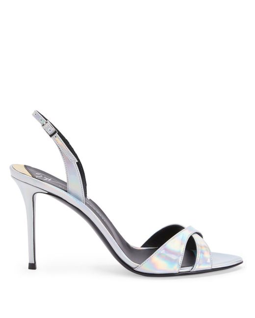 Giuseppe Zanotti Design Dorotee 105mm iridescent sandals