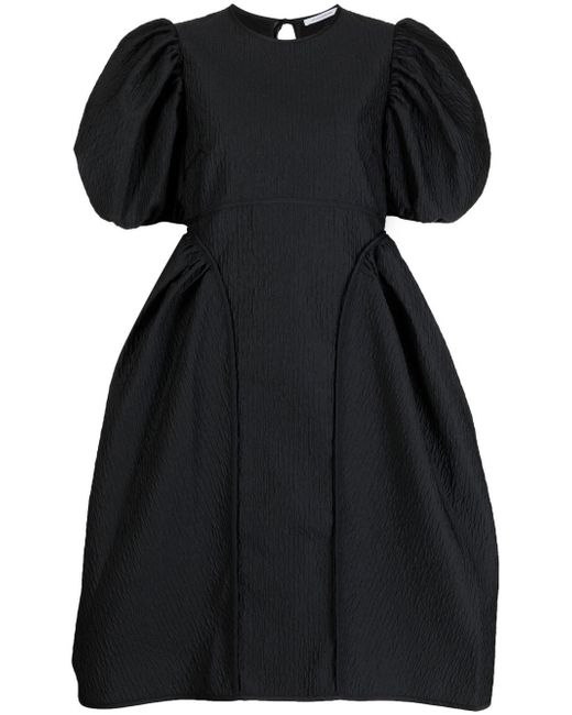 Cecilie Bahnsen puff-sleeve flared dress