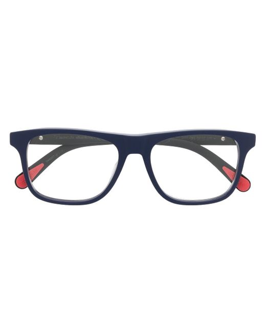 Moncler rectangle-frame optical glasses