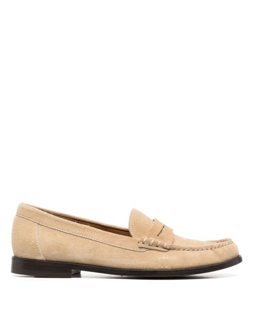 Polo Ralph Lauren leather penny slot loafers