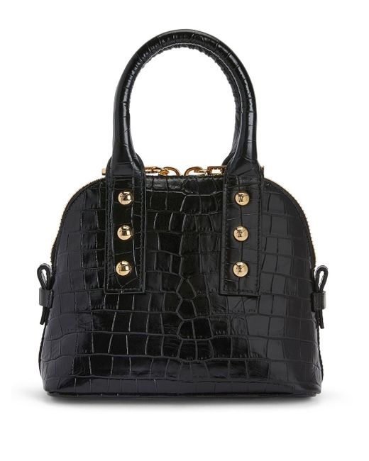Giuseppe Zanotti Design crocodile-print leather tote bag