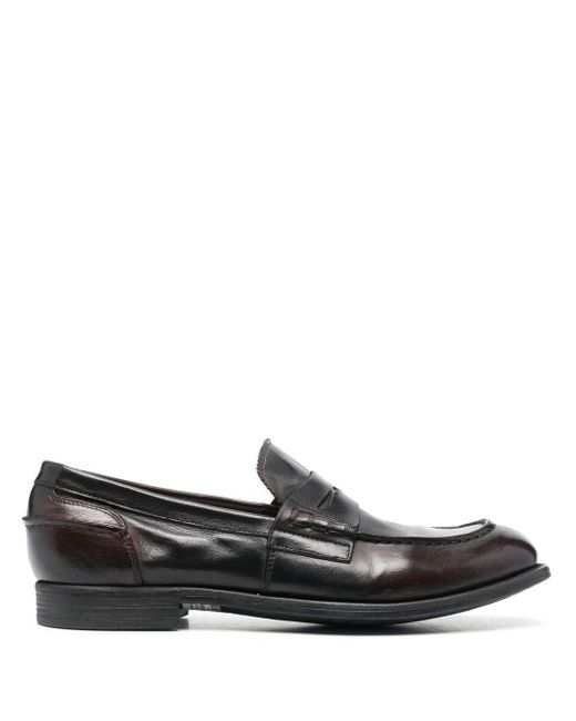 Officine Creative penny-slot leather loafers