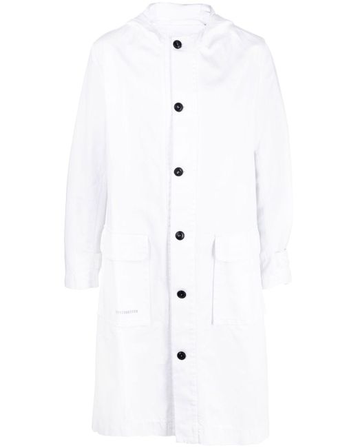 Société Anonyme hooded cotton coat