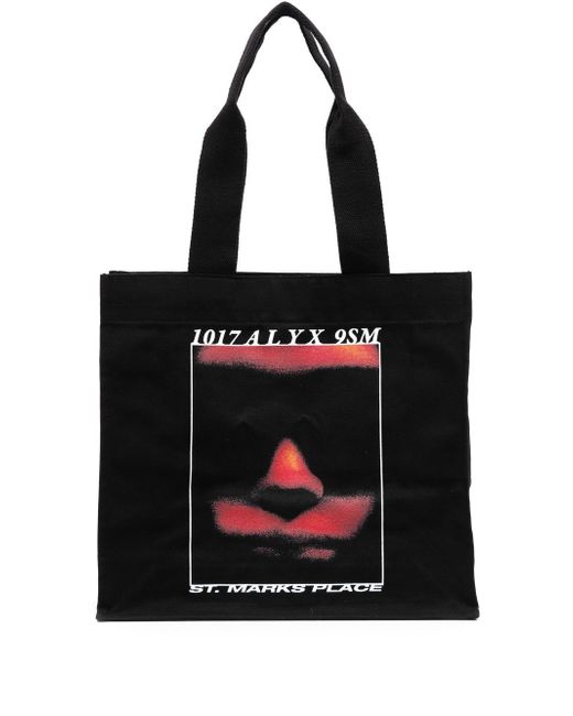 1017 Alyx 9Sm graphic-print cotton tote bag