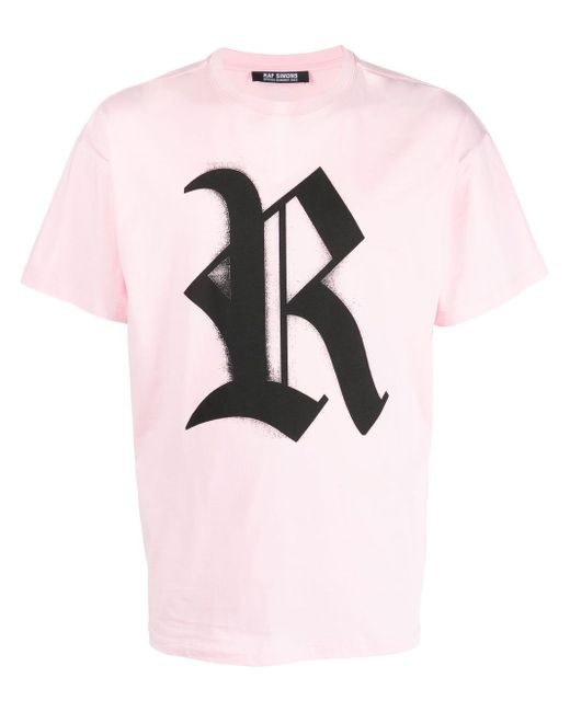 Raf Simons logo print T-shirt