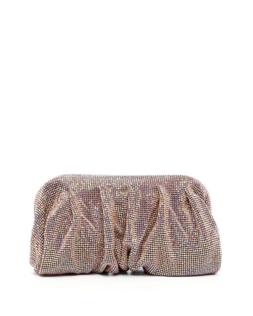 Benedetta Bruzziches rhinestone-embellished clutch bag