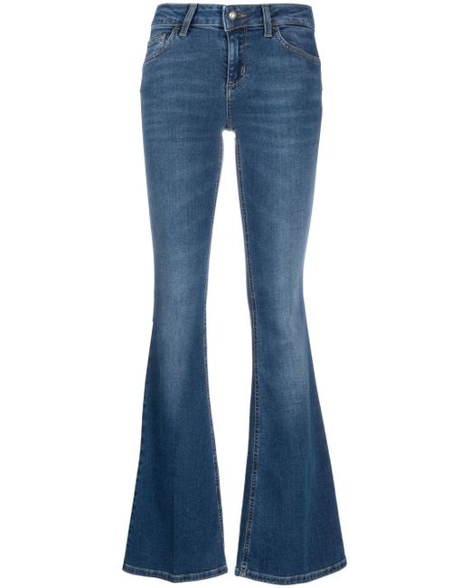 Liu •Jo low-rise flared jeans