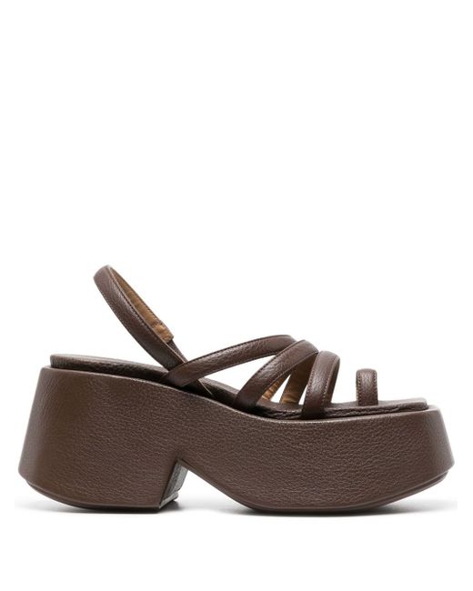 Marsèll sling-back leather sandals
