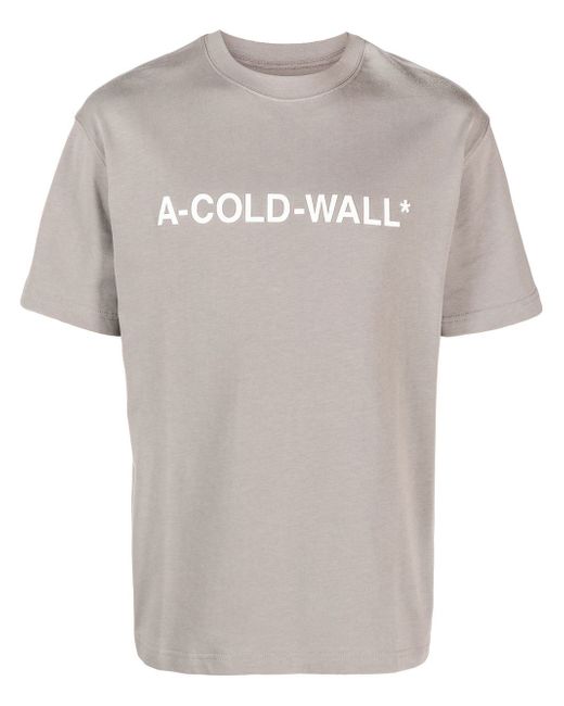 A-Cold-Wall logo-print cotton T-shirt