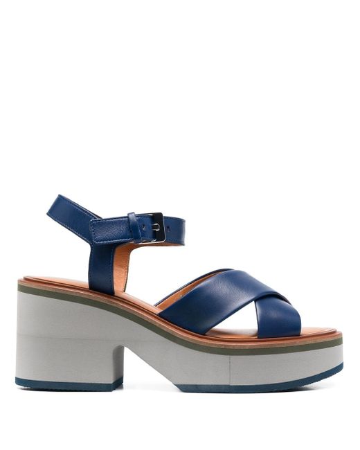 Clergerie Charline leather sandals