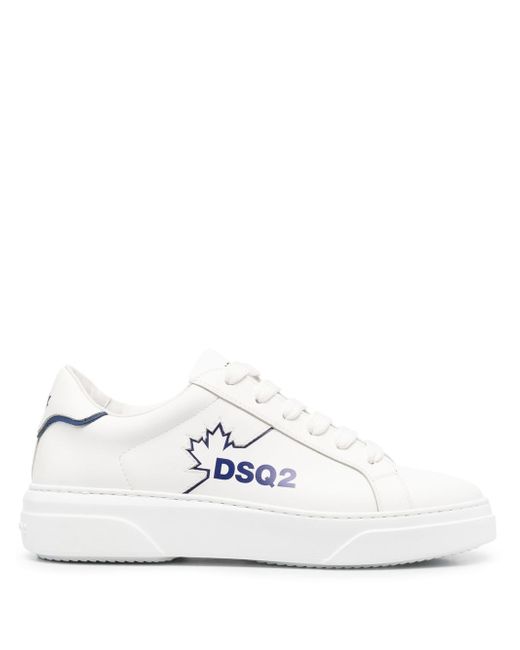 Dsquared2 side logo-print low-top sneakers