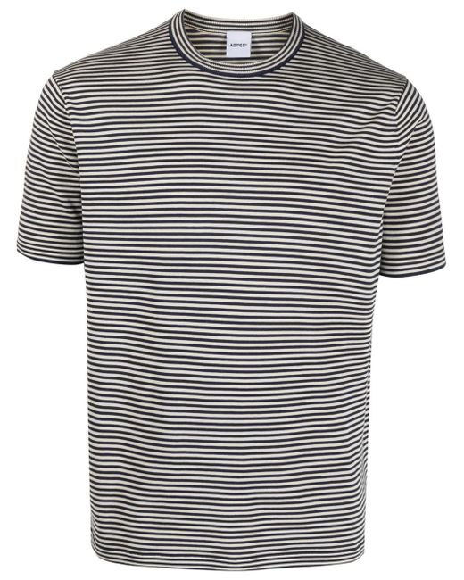 Aspesi stripe-print short-sleeved T-shirt