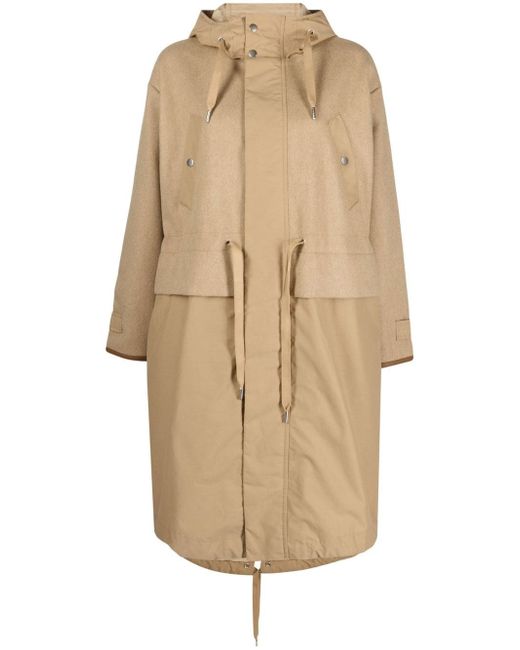 Polo Ralph Lauren drawstring-waist hooded coat
