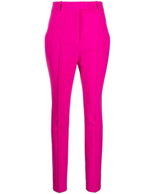 Attico Berry high-waisted tailored trousers