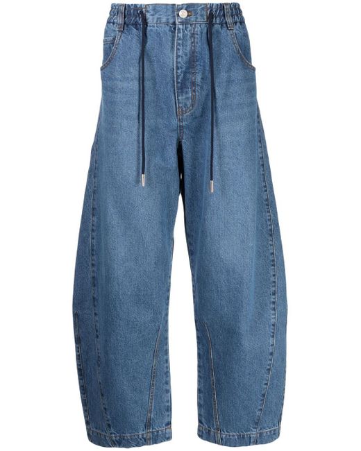 Songzio Long Dart wide-leg jeans
