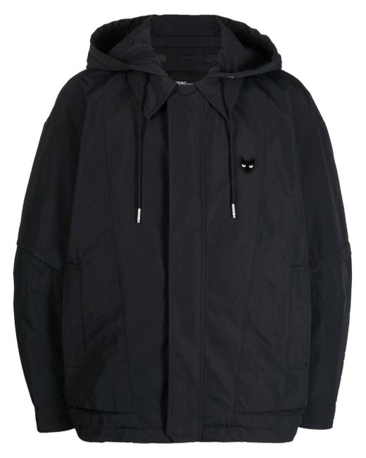 Zzero By Songzio Two Track oversized hooded jacket