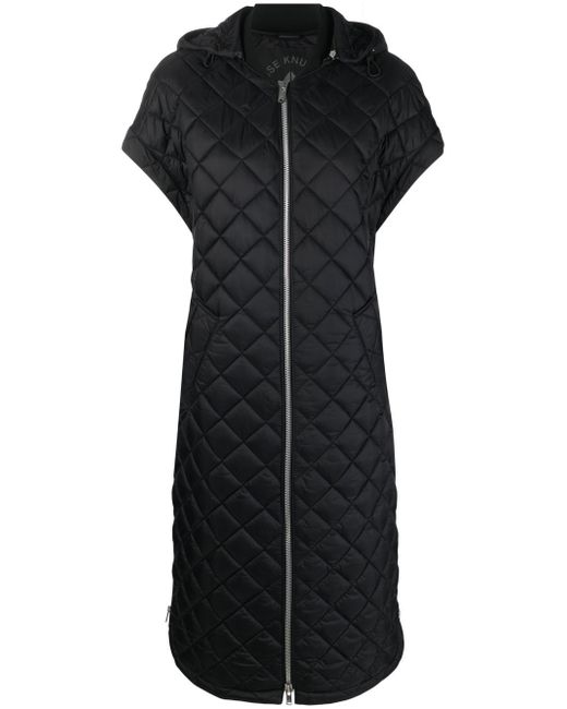 Moose Knuckles diamond-quilted hooded coat