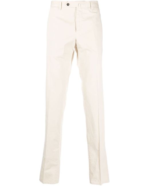PT Torino pressed-crease tailored trousers