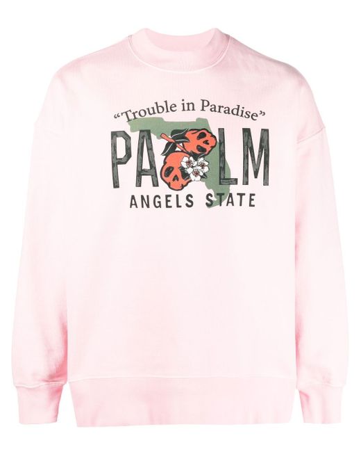 Palm Angels graphic-print sweatshirt