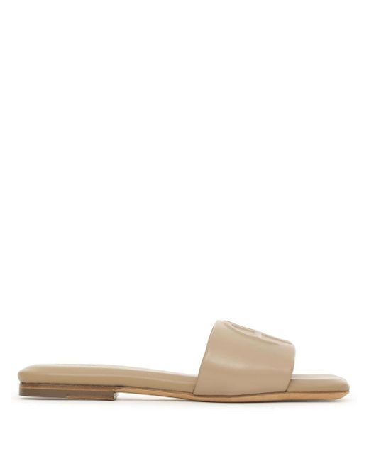 Anine Bing Ria open-toe leather slides