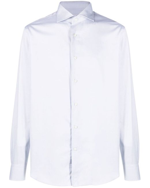 D4.0 long-sleeved cotton shirt