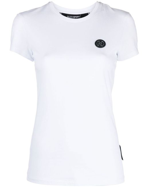 Plein Sport appliqué logo cotton T-shirt