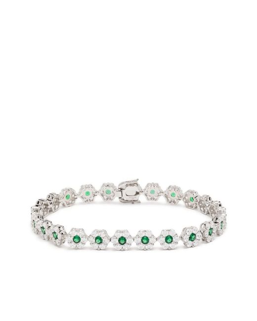 Hatton Labs Daisy crystal tennis bracelet