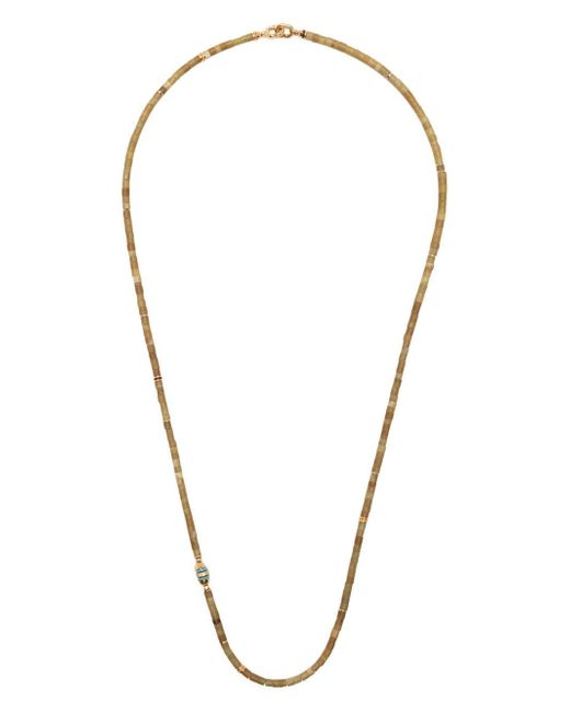 Maor 18kt gold Cherish jade and diamond necklace