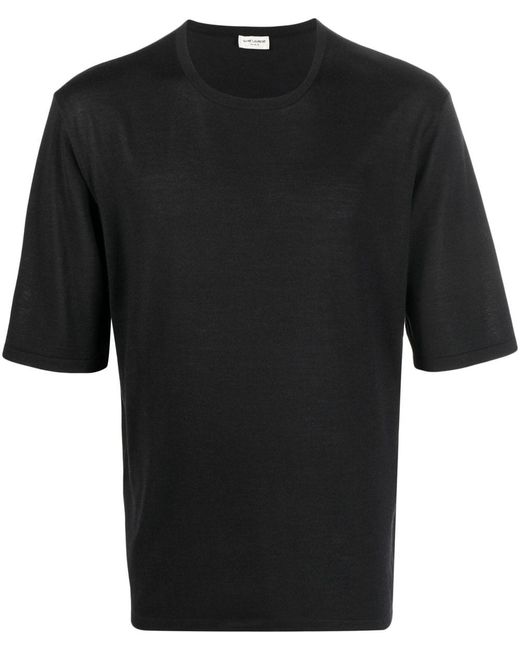 Saint Laurent half-length sleeve t-shirt