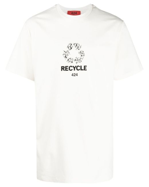 424 graphic logo print T-shirt