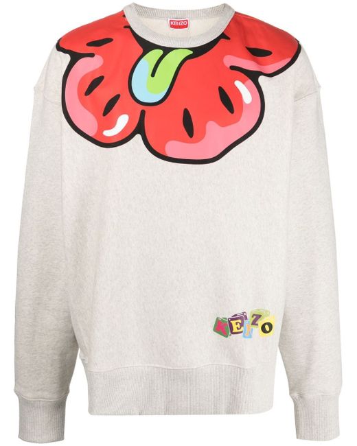 Kenzo Boke flower graphic-print sweatshirt