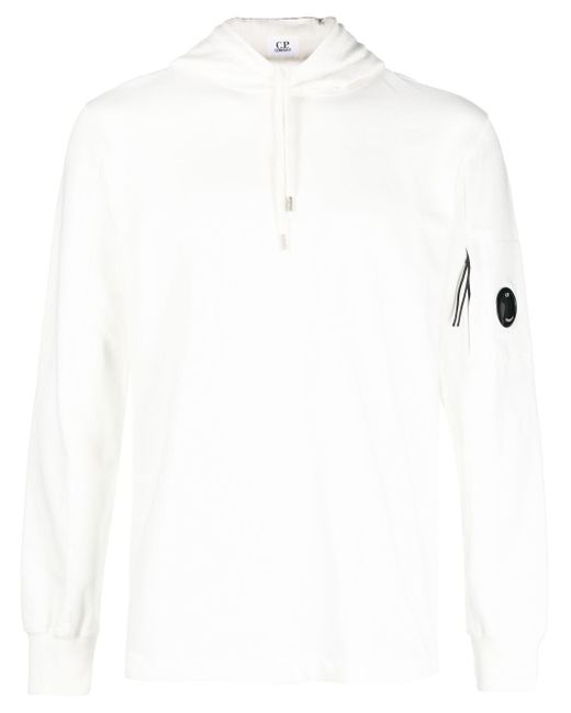 CP Company Goggle-detail long-sleeve hoodie