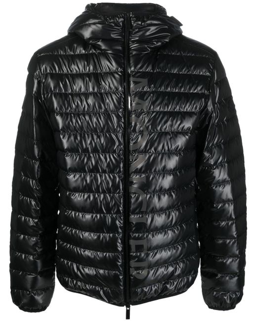 Moncler tonal logo-print padded jacket