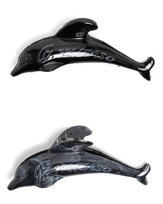La Manso set of 2 dophins hair clip