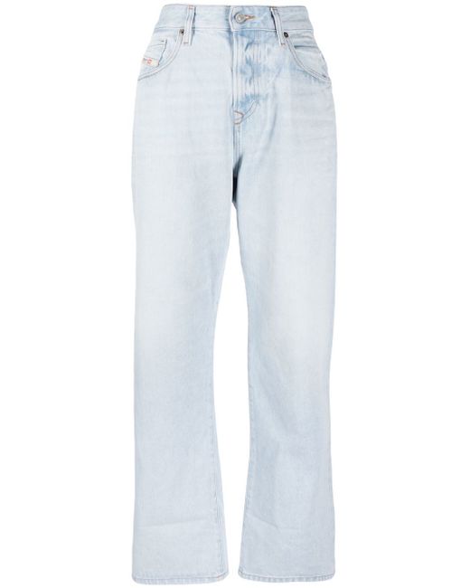 Diesel 1999 cropped straight-leg jeans