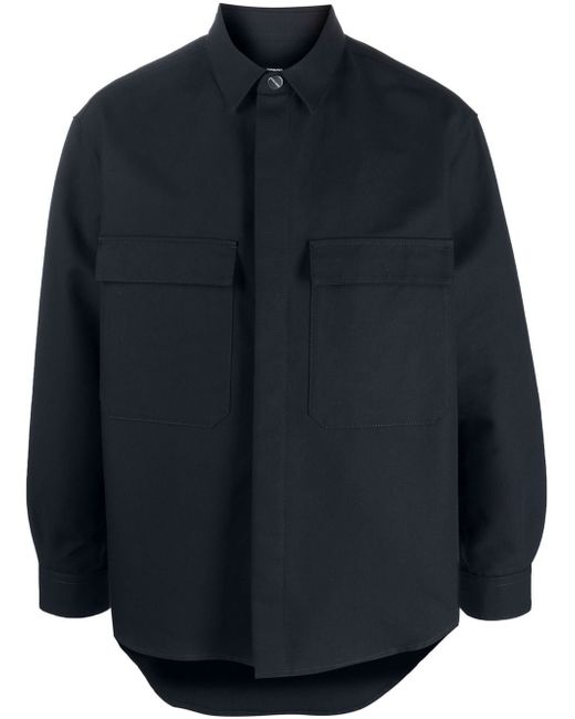 Giorgio Armani cotton shirt jacket