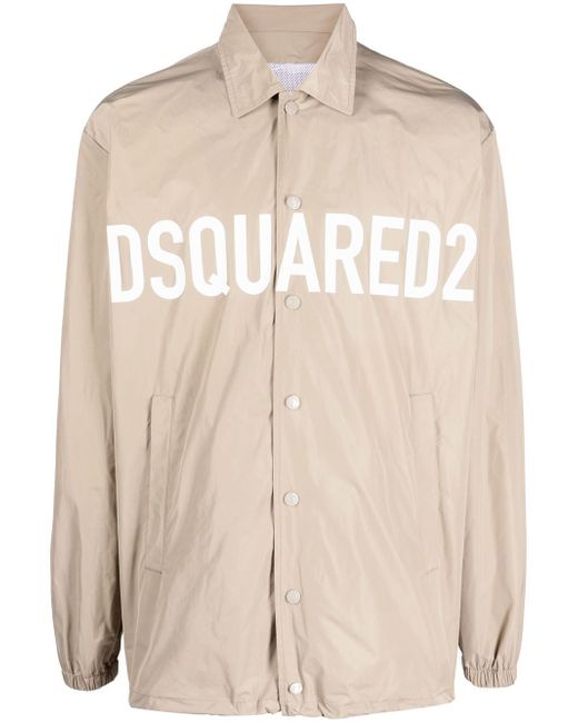 Dsquared2 logo-print light jacket