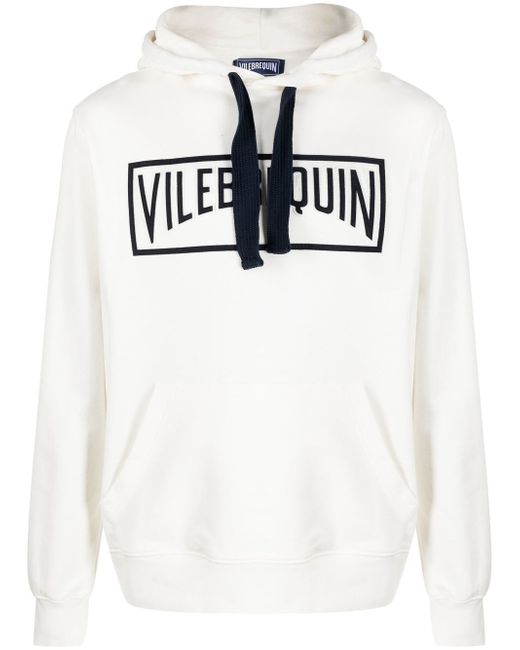 Vilebrequin solid logo-print hoodie