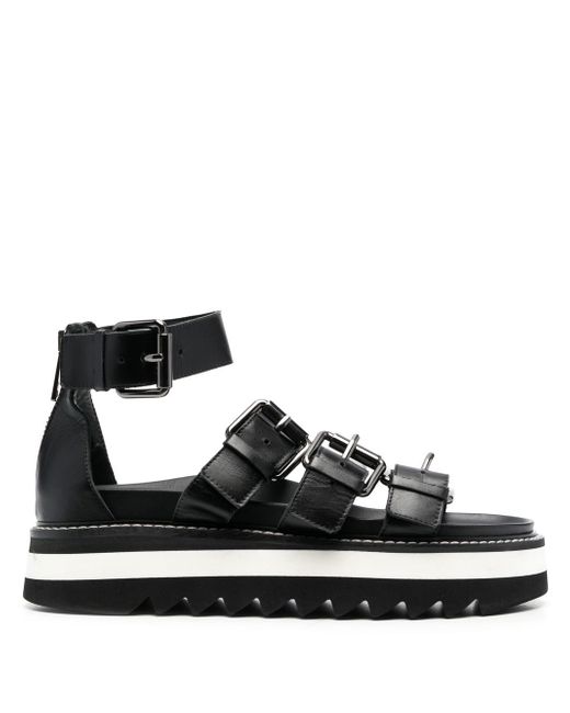 Moschino platform buckle-up sandals