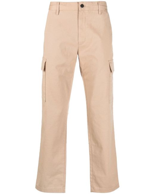 Calvin Klein straight-cut leg cargo trousers