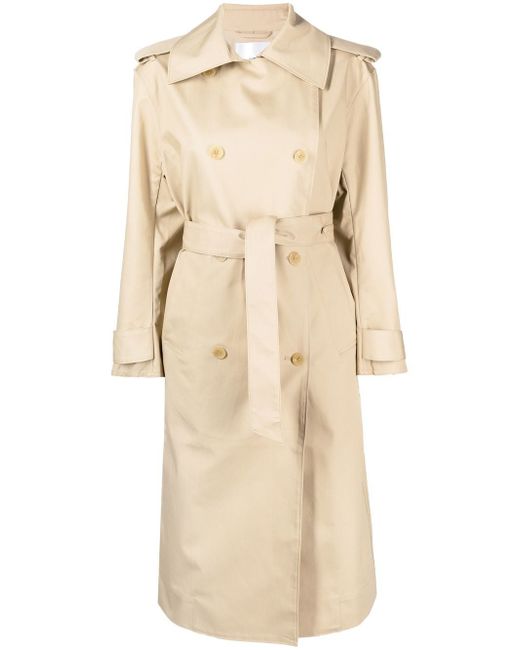 Jnby loose-fit double-breasted trench coat