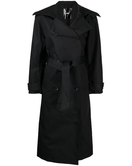 Jnby loose-fit double-breasted trench coat