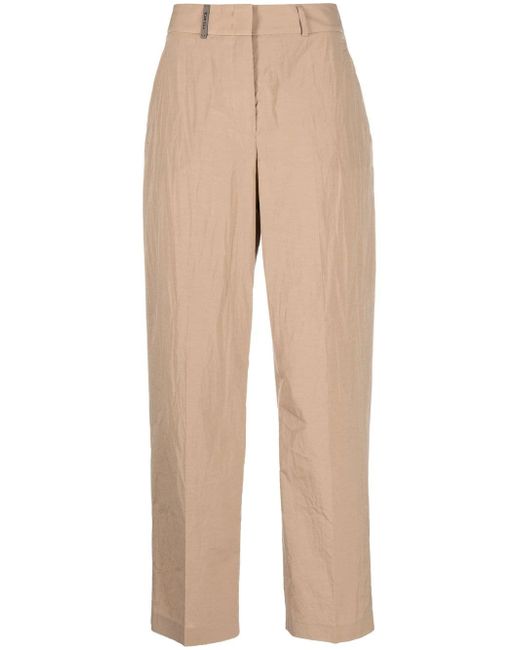Peserico wide-leg tailored trousers