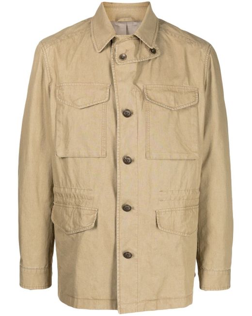 Man On The Boon. button-front shirt jacket