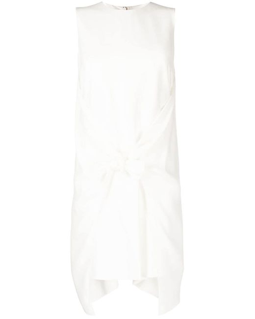 Paule Ka knot-detailing sleeveless dress