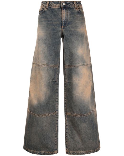 Aries Acid Wash wide-leg jeans