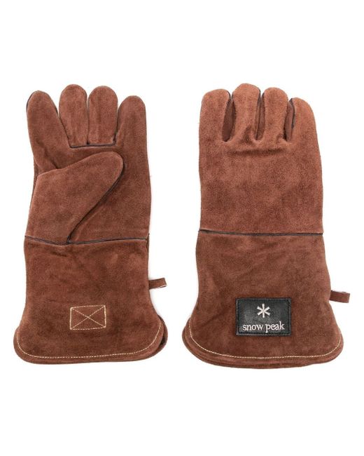 Snow Peak leather Fire Side gloves