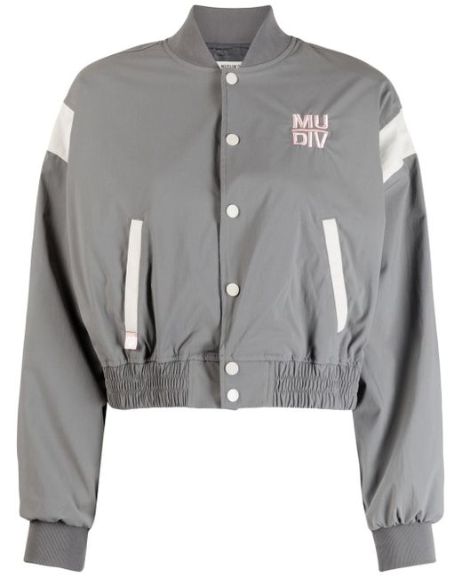 Musium Div. two-tone varsity jacket