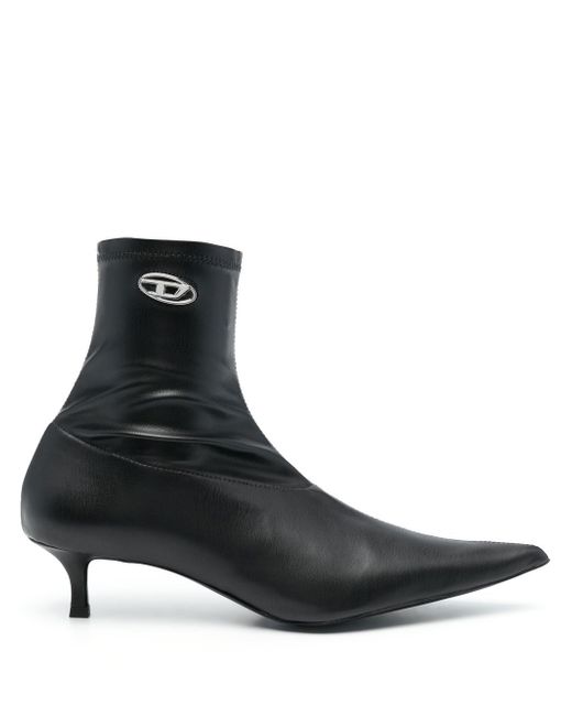 Diesel 50mm leather ankle boots
