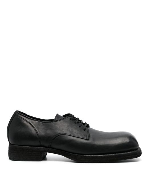 Guidi lace-up leather shoes
